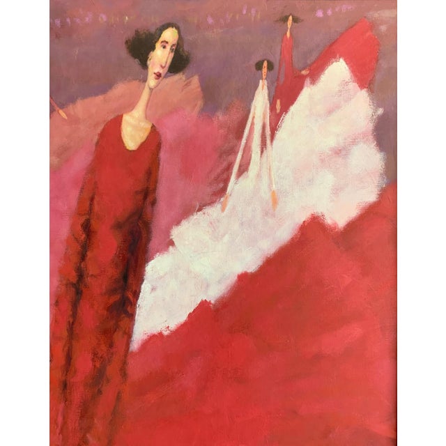 Waldemar J. Marszalek, Ball, Oil on Canvas For Sale - Image 4 of 6