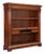 Bookcase in Walnut with Corinthian Decorations For Sale