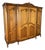 Vintage French Louis XVI Style 4-Door Carved Armoire For Sale