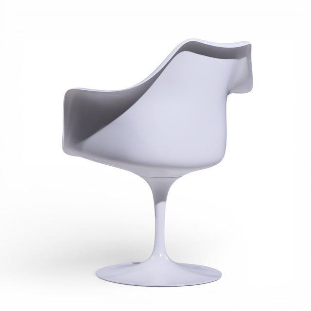 Mid 20th Century Eero Saarinen for Knoll Mid Century Tulip Armchair Dining Chair For Sale - Image 5 of 9