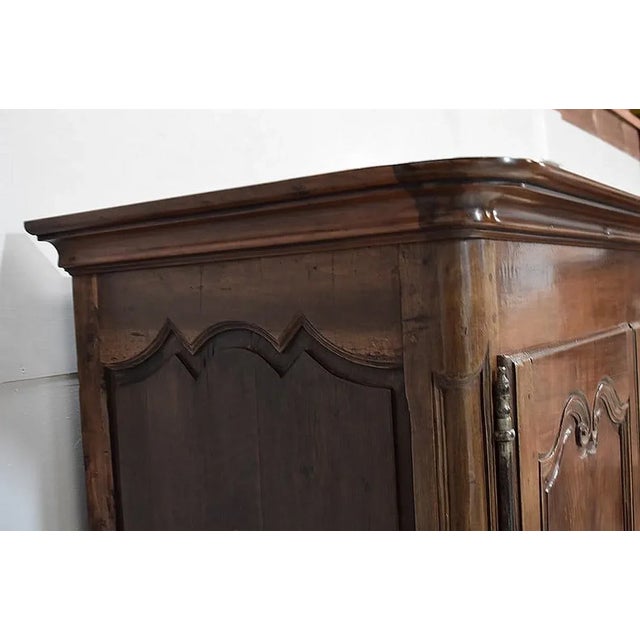 18th Century Regency Walnut Wardrobe For Sale - Image 5 of 11