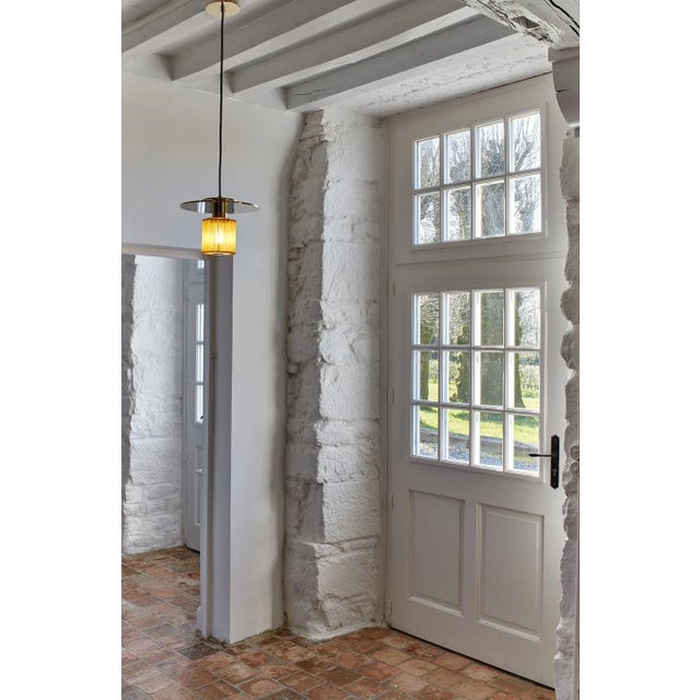 Gold Medium in the Sun Pendant Lamp by Dominique Perrault & Gaëlle Lauriot-prévost For Sale - Image 8 of 9