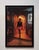 Leaving the House by Nicolas Martin | Oil on canvas Woman exiting a dimly lit doorway. For Sale