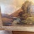 Vintage Rustic River Scene Landscape Oil Painting on Canvas ~ Signed For Sale In Atlanta - Image 6 of 12