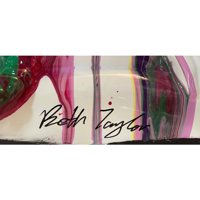 Plastic Late 20th Century Signed, Beth Taylor, Fiberglass Female Sculpture For Sale - Image 7 of 7
