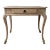 18th Century French Provincial Bleached Fruitwood Writing Table With Cabriole Legs For Sale