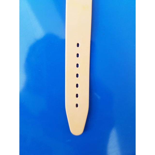 Metal Pink Plastic and Rubber Wrist Watch by A. Mendini for Museo Alchimia, 1990s For Sale - Image 7 of 12