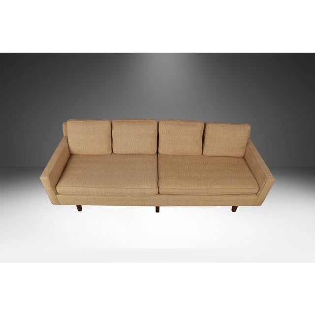 Dunbar Furniture Mid-Century Edward Wormley Dunbar 4-Seat Sofa For Sale - Image 4 of 17