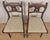 Wood Victorian Chairs in Carved Upholstered Mahogany, 1890, Set of 2 For Sale - Image 7 of 18
