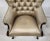 Taupe French Wingback Armchair by Christopher Guy For Sale - Image 8 of 13