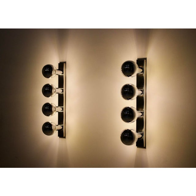 Mid-Century Modern Wall Sconces by Motoko Ishii for Staff, 1960s, Set of 2 For Sale - Image 3 of 14