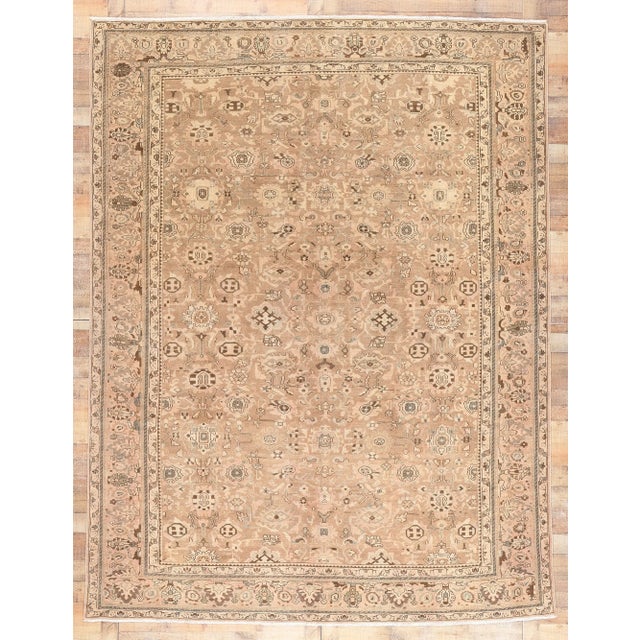 Mid 20th Century Vintage Persian Malayer Rug -09'03 X 12'02 For Sale - Image 9 of 9
