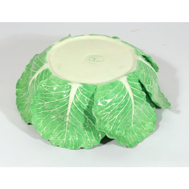 Mid-Century Modern Dodie Thayer Lettuce Ware Pottery Bowl, Circa 1970–1985 For Sale - Image 3 of 10