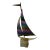1990s Mario Jason Brass Sailboat Sculpture For Sale