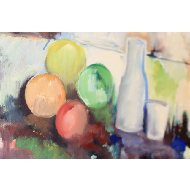 Smetana, Still Life, 1950s, Oil on Canvas, Framed For Sale - Image 5 of 10