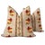Décors Barbares “Casse-Noisette” in Pink 22" Down-Filled Pillows - a Pair For Sale