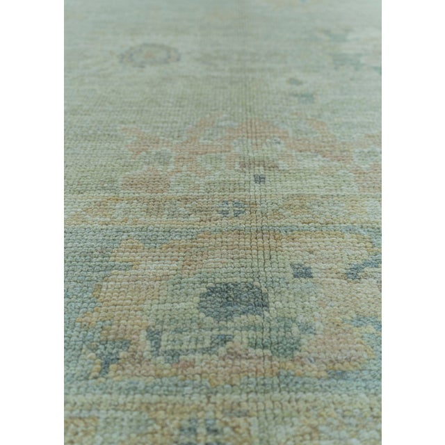 Turkish Oushak Rug 5'2" x 6'9" #19254 Explore a curated collection of hallway runners, wool rugs, and handmade...