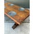 Mid 20th Century Vintage Monumental Metal Plate Refractory Monastery Table For Sale - Image 5 of 13