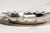 1950s Neat Vintage Mid Century Modern MCM Sterling Silver Ashtray Modernist Fluted Jewelry Dish Desk Catchall Home Decor For Sale - Image 5 of 8
