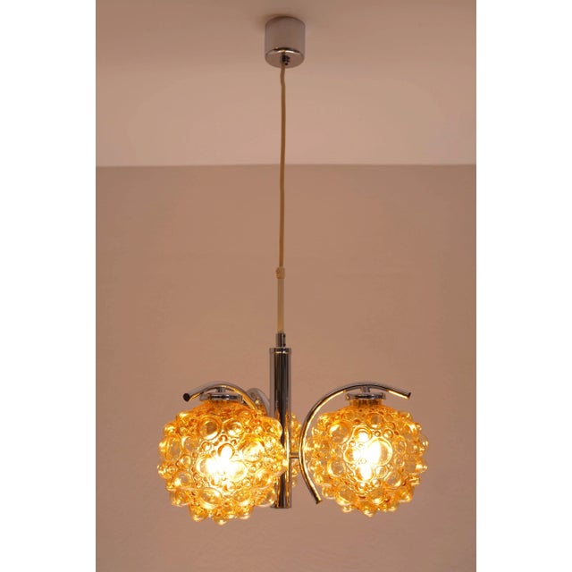 Mid-Century Bubble Ceiling Lamp For Sale - Image 4 of 10