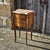 Wood French Marquetry Nightstand in Marble and Wood, 1970s For Sale - Image 7 of 18