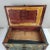 Antique Distressed Folk Art Box For Sale - Image 4 of 13