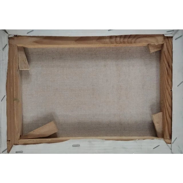 Elisa Queralt, Flower, 1990, Oil on Canvas For Sale - Image 4 of 5