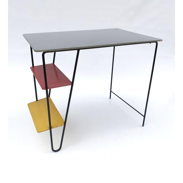 Writing Table by Gerrit Rietveld Jr., 1950s For Sale - Image 3 of 10
