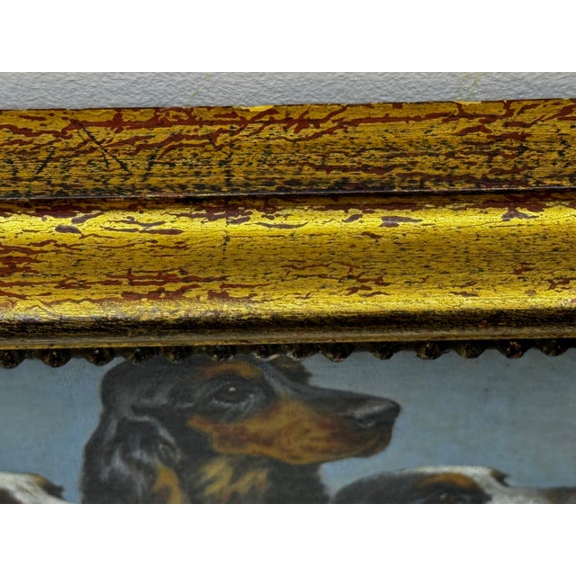 Black The Faithful Companions – Trio of Cocker Spaniels, Oil Painting in the Manner of Maud Alice Earl For Sale - Image 8 of 18