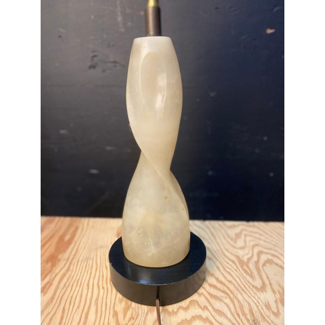 1950's Alabaster Table Lamp Maurizio Tempestini For Sale - Image 4 of 5