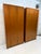 Brown Pair of Vintage Teak Bookcases by Sun Cabinet Co. For Sale - Image 8 of 9