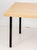 Early 21st Century Contemporary Ash Wood Top Dining Table For Sale - Image 5 of 9