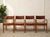 Mid-Century Modern Set of Four Vintage Danish Modern Dining Chairs in Rust Corduroy For Sale - Image 3 of 12