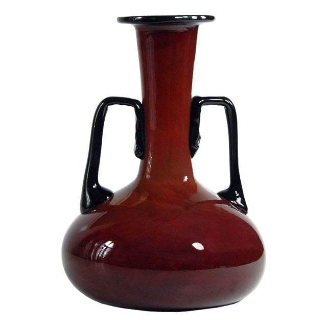 Tango Glass Vase by Michael Povolny for Loetz, 1930 For Sale
