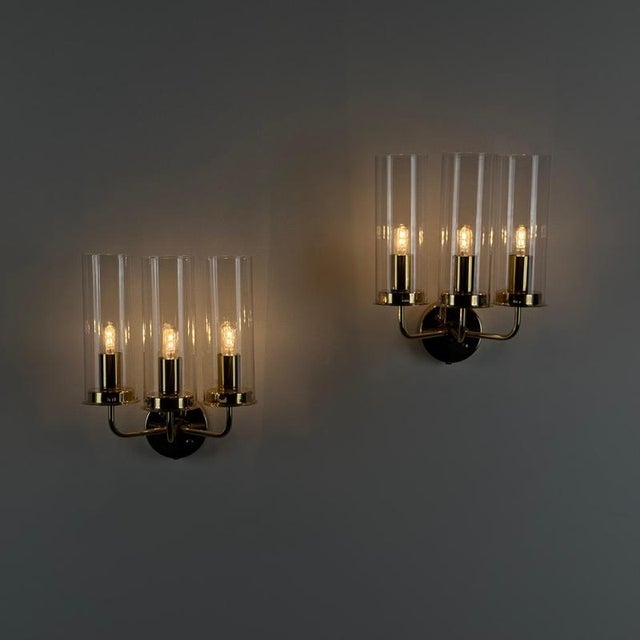 Model V 169/3 Sonata Wall Lamps by Hans-Agne Jakobsson for AB Markaryd, Sweden, 1960s, Set of 2 For Sale - Image 3 of 16