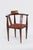 French French 1900s Mahogany Corner Child Chair with Crossbanding and Tapered Legs For Sale - Image 3 of 9