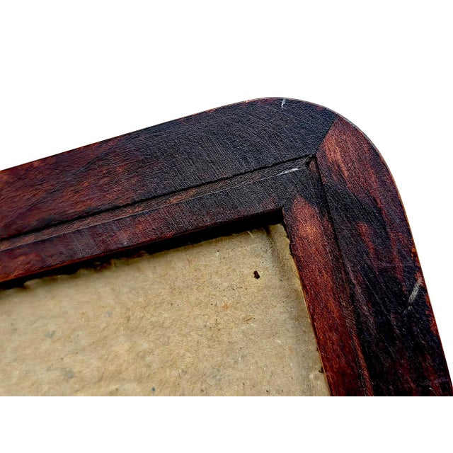 Vintage Danish Rosewood Art/Picture Frame For Sale - Image 13 of 15