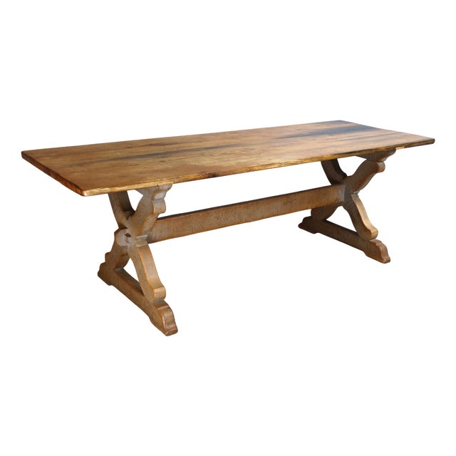 Vintage Table in Oak, 1960s For Sale