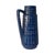 Large Pottery Model 416 Inka Blue Floor Vase from Kreuz Ceramics, West Germany For Sale - Image 3 of 7