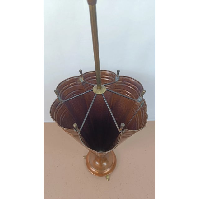 Umbrella Stand in Copper, 1960s For Sale - Image 6 of 10