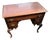 1930s Charak Furniture Co. Chippendale Mahogany Kneehole Desk, Boston, Dated 1930s For Sale