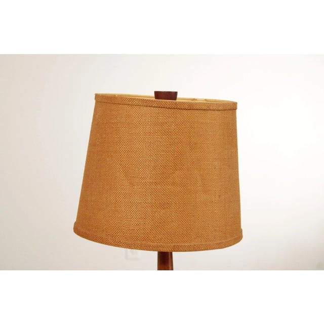 Jane and Gordon Martz Mid Century Modern Glazed Stoneware Table Lamp For Sale In Philadelphia - Image 6 of 12