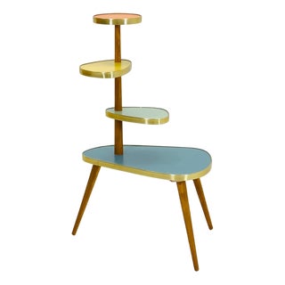 Large Mid-Century Minimalist Plant Stand, Germany, 1950s For Sale