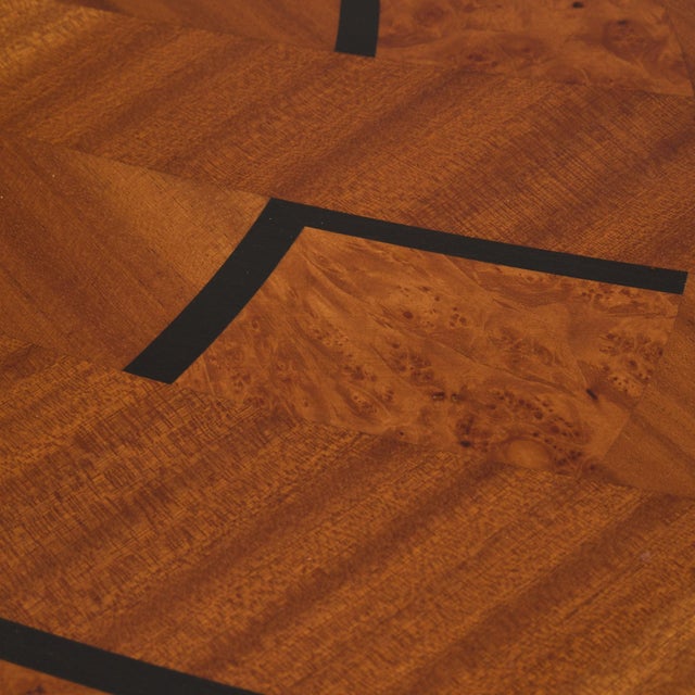 Rare Italian Oval Dining Table Attributed to Paolo Portoghesi For Sale - Image 11 of 13