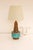 Mid-Century Modern Bitossi Pottery Lamp in Rimini Blue Ceramic by Aldo Londi, Italy, 1970s For Sale - Image 3 of 18