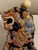 Japanese Taisho Period Cobalt Blue Kutani Foo Dogs Shishi / Temple Lions For Sale - Image 12 of 17