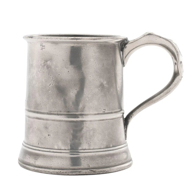 English Pewter Pint Mug (1850's) For Sale - Image 12 of 12