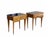 1950s Burl Wood Bedside Tables with Glass Tops by Vittorio Dassi, Italy, 1950s, Set of 2 For Sale - Image 5 of 9