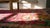 Classic Red-Raspebery Background With Black Border Antique Chinese Art Deco Rug For Sale - Image 10 of 10