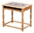 Danish Brutalist Oak Bedside Table with Ceramic Tiles, 1960s For Sale